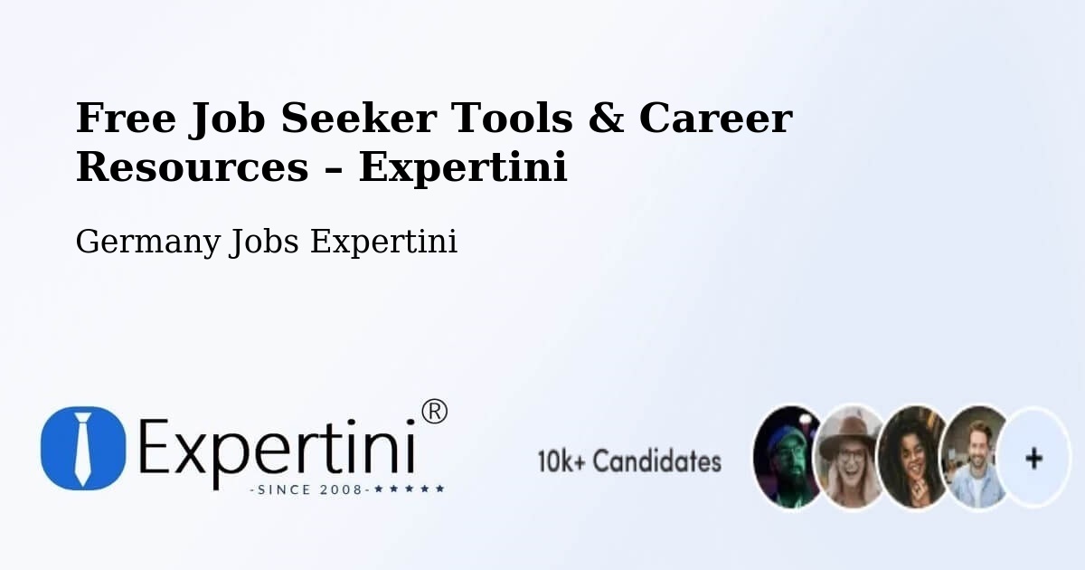 Free Job Seeker Tools & Career Resources – Regensburg - Regensburg, Germany Jobs Expertini